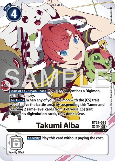 Takumi Aiba (Special Card)