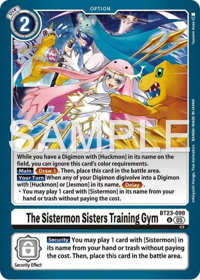 The Sistermon Sisters Training Gym