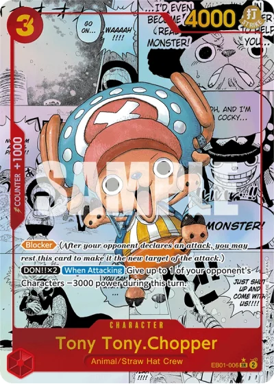 Tony Tony.Chopper (EB01-006) (Manga Rare)