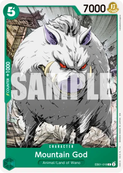 Mountain God (EB01-018) (Reprint)
