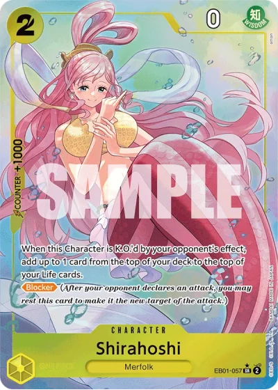 Shirahoshi (EB01-057) (Alternative Art)