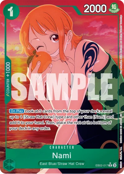Nami (EB02-017) (Alternative Art)
