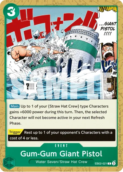 Gum-Gum Giant Pistol (EB02-021)