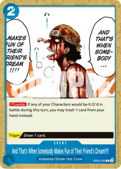 And That's When Somebody Makes Fun of Their Friend's Dream!!!! (EB02-030)