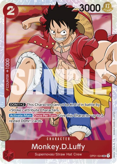 Monkey.D.Luffy (OP01-024) (Reprint)