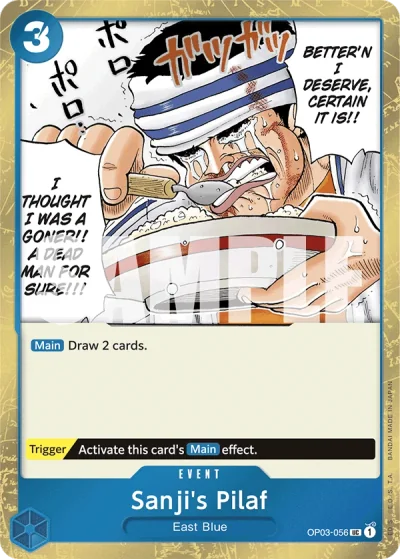 Sanji's Pilaf (OP03-056) (Jolly Roger Foil)