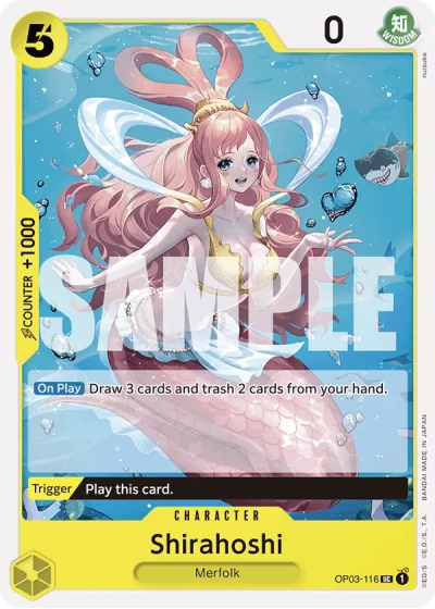 Shirahoshi (OP03-116) (Reprint)