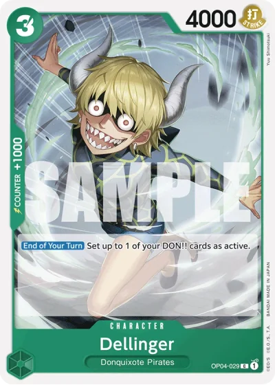 Dellinger (OP04-029) (Reprint)