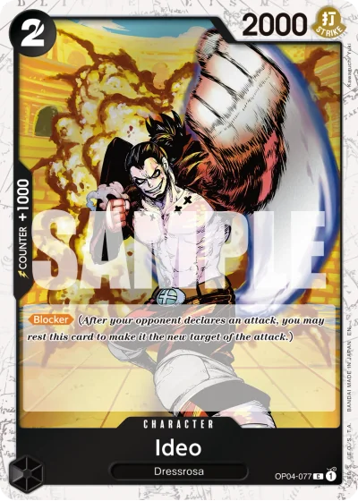 Ideo (OP04-077) (Pirate Foil)