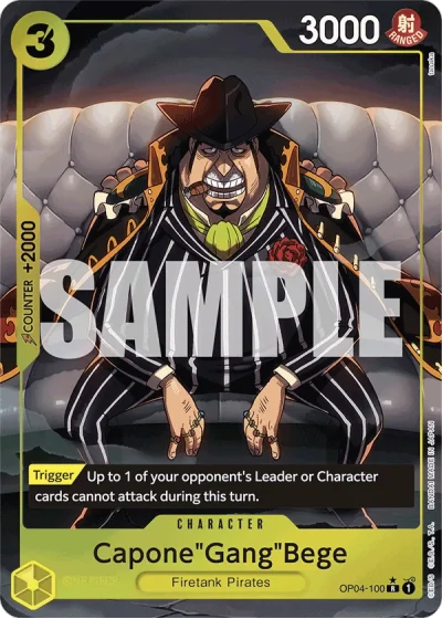 Capone"Gang"Bege (OP04-100) (Alternative Art)