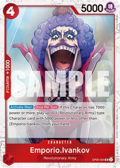 Emporio.Ivankov (OP05-004) (Pirate Foil)