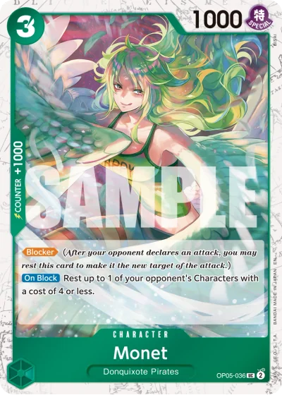 Monet (OP05-036) (Pirate Foil)
