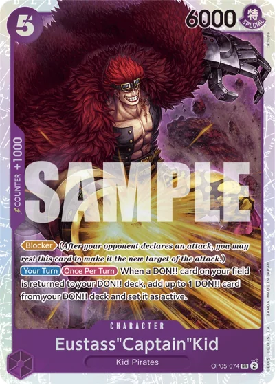 Eustass"Captain"Kid (OP05-074) (Reprint)