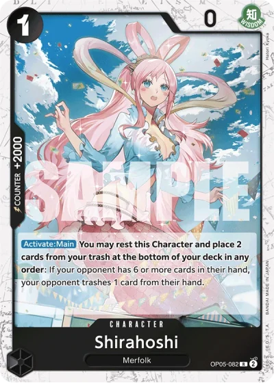 Shirahoshi (OP05-082) (Jolly Roger Foil)