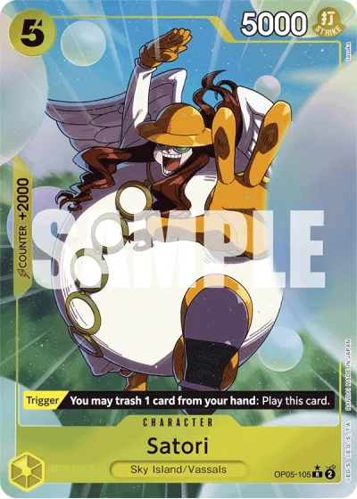 Satori (OP05-105) (Alternative Art)