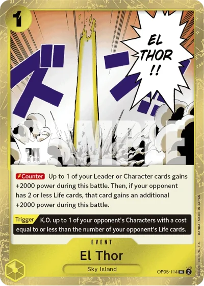 El Thor (OP05-114) (Jolly Roger Foil)