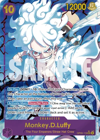 Monkey.D.Luffy (OP05-119) (Alternative Art)
