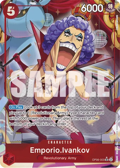Emporio.Ivankov (OP06-003) (Full Art)