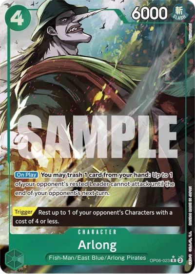 Arlong (OP06-023) (Full Art)