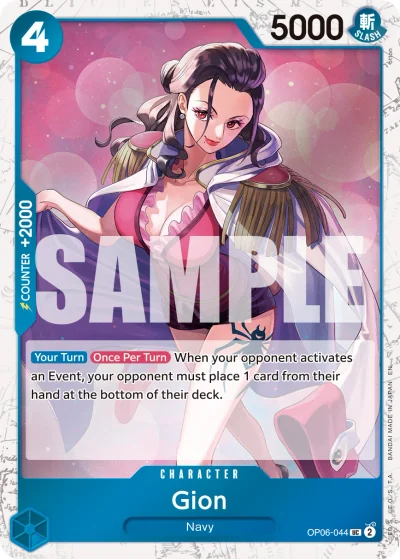 Gion (OP06-044) (Pirate Foil)