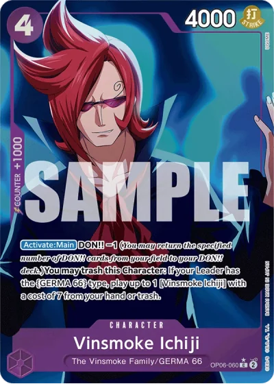 Vinsmoke Ichiji (OP06-060) (Full Art)