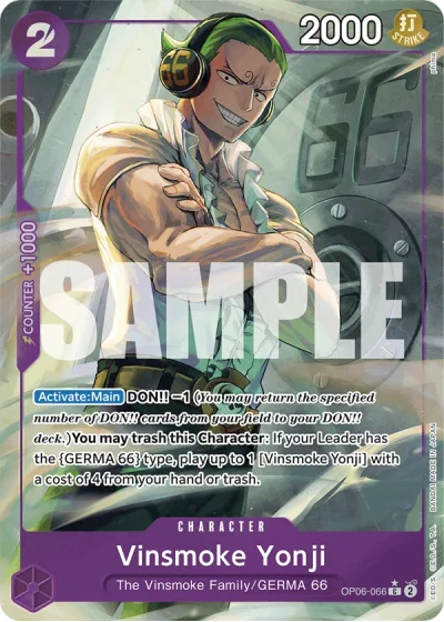 Vinsmoke Yonji (OP06-066) (Full Art)