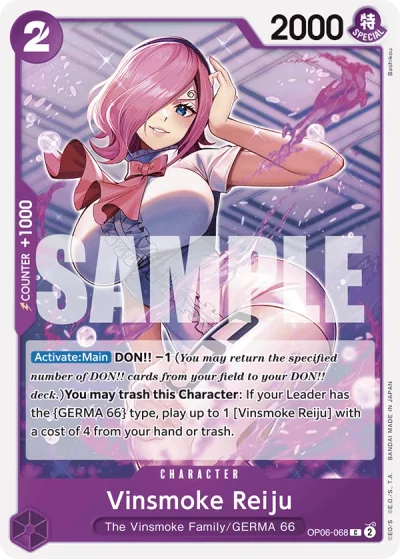 Vinsmoke Reiju (OP06-068) (Reprint)