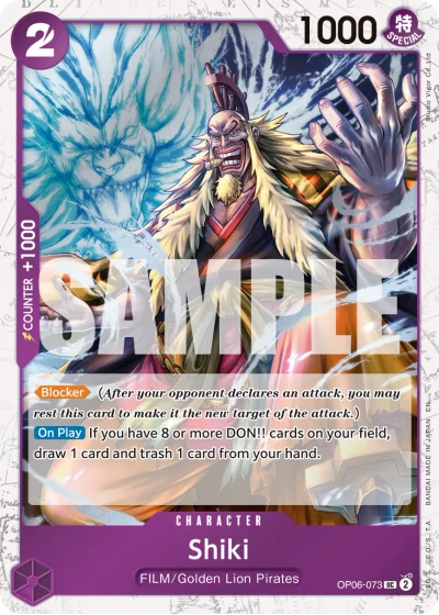 Shiki (OP06-073) (Pirate Foil)