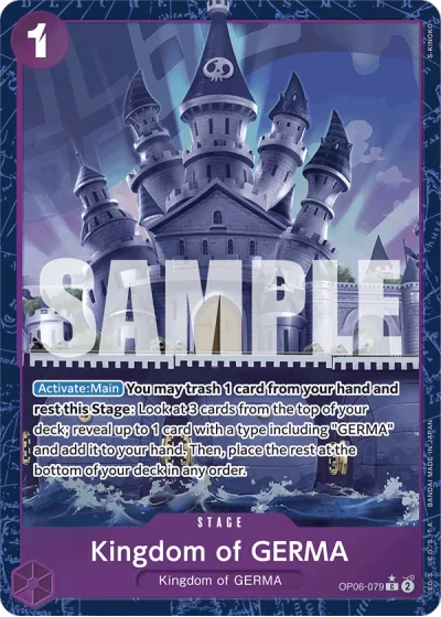 Kingdom of GERMA (OP06-079) (Alternative Art)