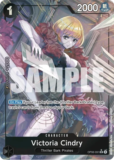 Victoria Cindry (OP06-091) (Full Art)