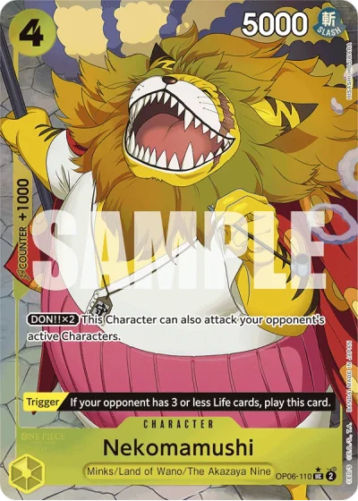 Nekomamushi (OP06-110) (Full Art)