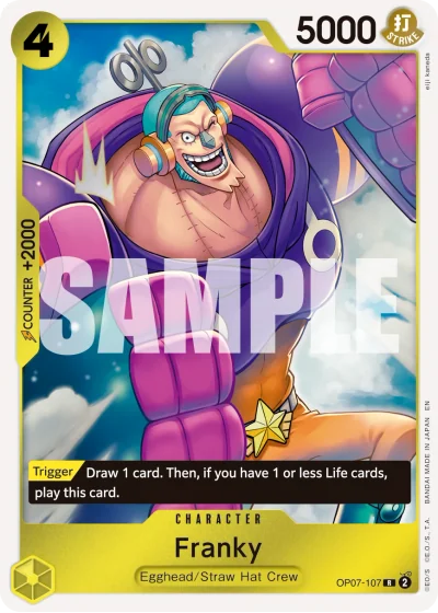 Franky (OP07-107) (Reprint)
