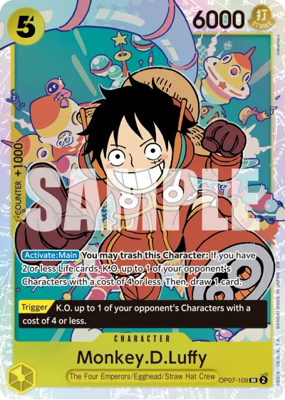 Monkey.D.Luffy (OP07-109) (Reprint)