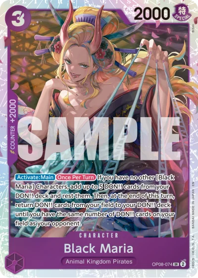 Black Maria (OP08-074) (Reprint)