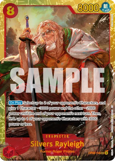 Silvers Rayleigh (OP08-118) (Reprint)