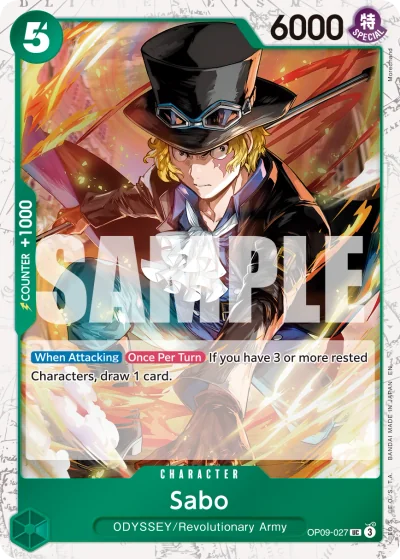 Sabo (OP09-027) (Pirate Foil)