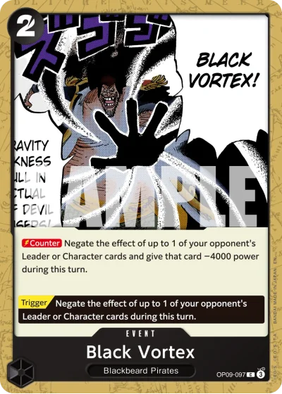 Black Vortex (OP09-097) (Reprint)