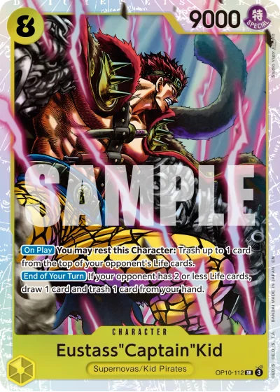 Eustass"Captain"Kid (OP10-112) (Reprint)