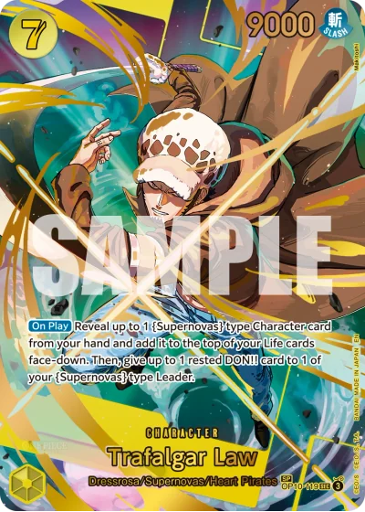 Trafalgar Law (OP10-119) (Special Rare)