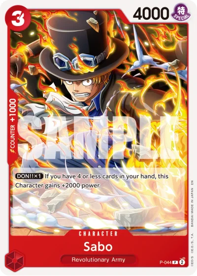 Sabo (P-044) (Reprint)