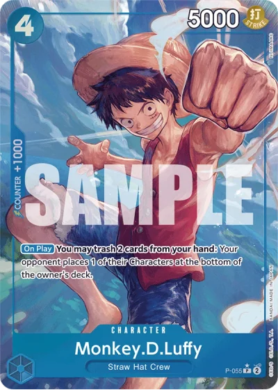 Monkey.D.Luffy (P-055) (Full Art)