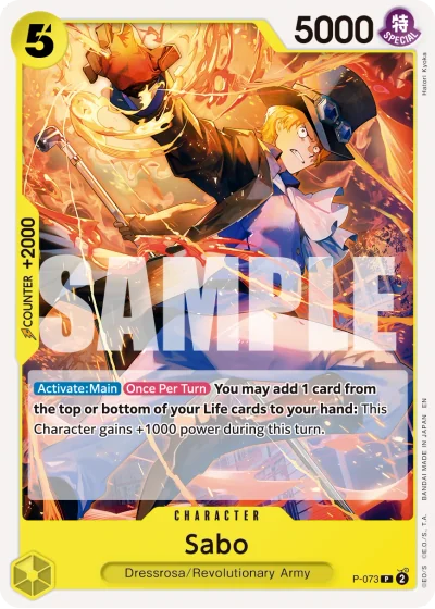 Sabo (P-073) (Pirate Foil)