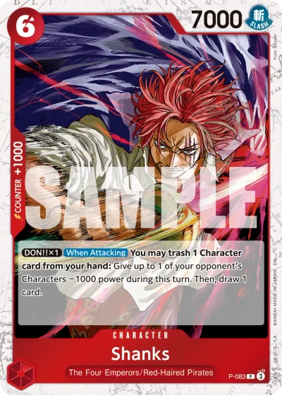 Shanks (P-083) (Pirate Foil)