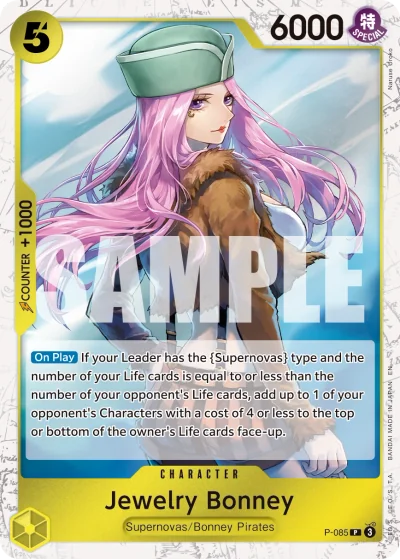 Jewelry Bonney (P-085) (Pirate Foil)