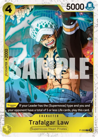 Trafalgar Law (P-088) (Pirate Foil)