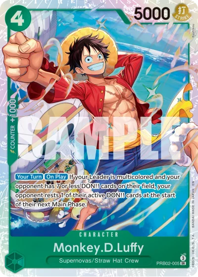 Monkey.D.Luffy (RB02-005) (Pirate Foil)