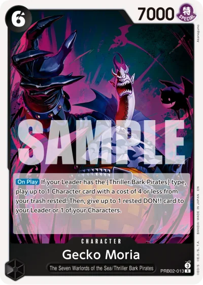 Gecko Moria (RB02-013) (Pirate Foil)