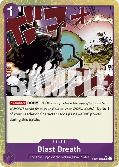 Blast Breath (ST04-016) (Textured Foil)