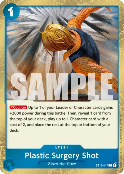 Plastic Surgery Shot (ST12-017) (Pirate Foil)