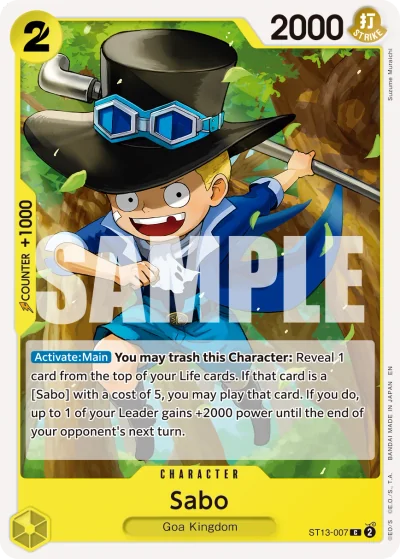 Sabo (ST13-007) (Reprint)